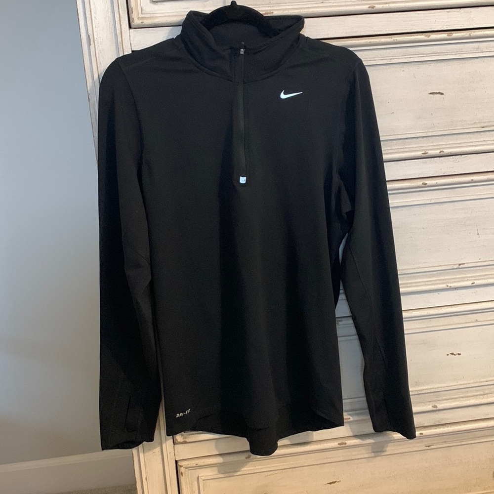 Black Nike Running Q-zip